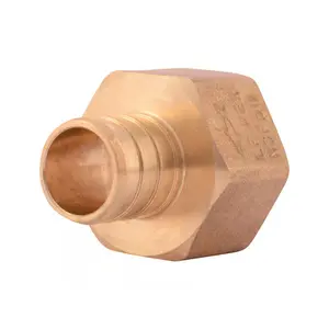 Upgrade your plumbing projects with the SharkBite 3/4 in. PEX Barb X 3/4 in. D FNPT Brass Female Connector