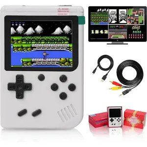 Classic Game Console 400 in 1 with Gamepad, Connectors, and Basic Game Support for Various Games - Protection
