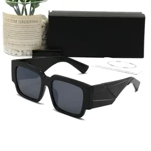 Oversized Larger Unisex Frames - Black Square Shape with Dark Lenses and Modern Design