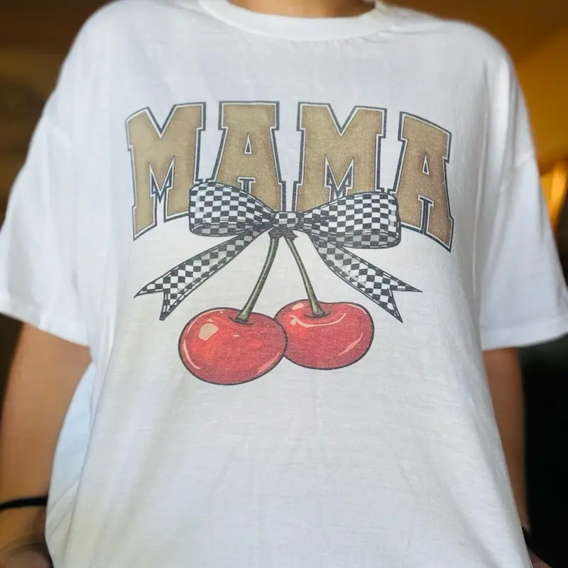 Mama cherry Tee Mama cherry Tee