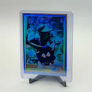 Upper Deck 1991 Hank Aaron HH1 Hologram Heroes of Baseball Legend Series Collectible Card