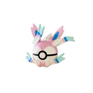 Sylveon - Inspired 3D Printed Poke Ball Collectible