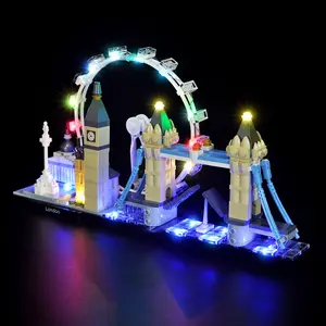 LYBMTWF LED Lighting Kit for LEGO Architecture Series: London Skyline 21034 (Building Bricks Not Included)