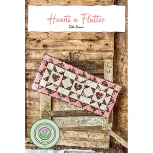 Hearts a Flutter Table Runner Pattern
