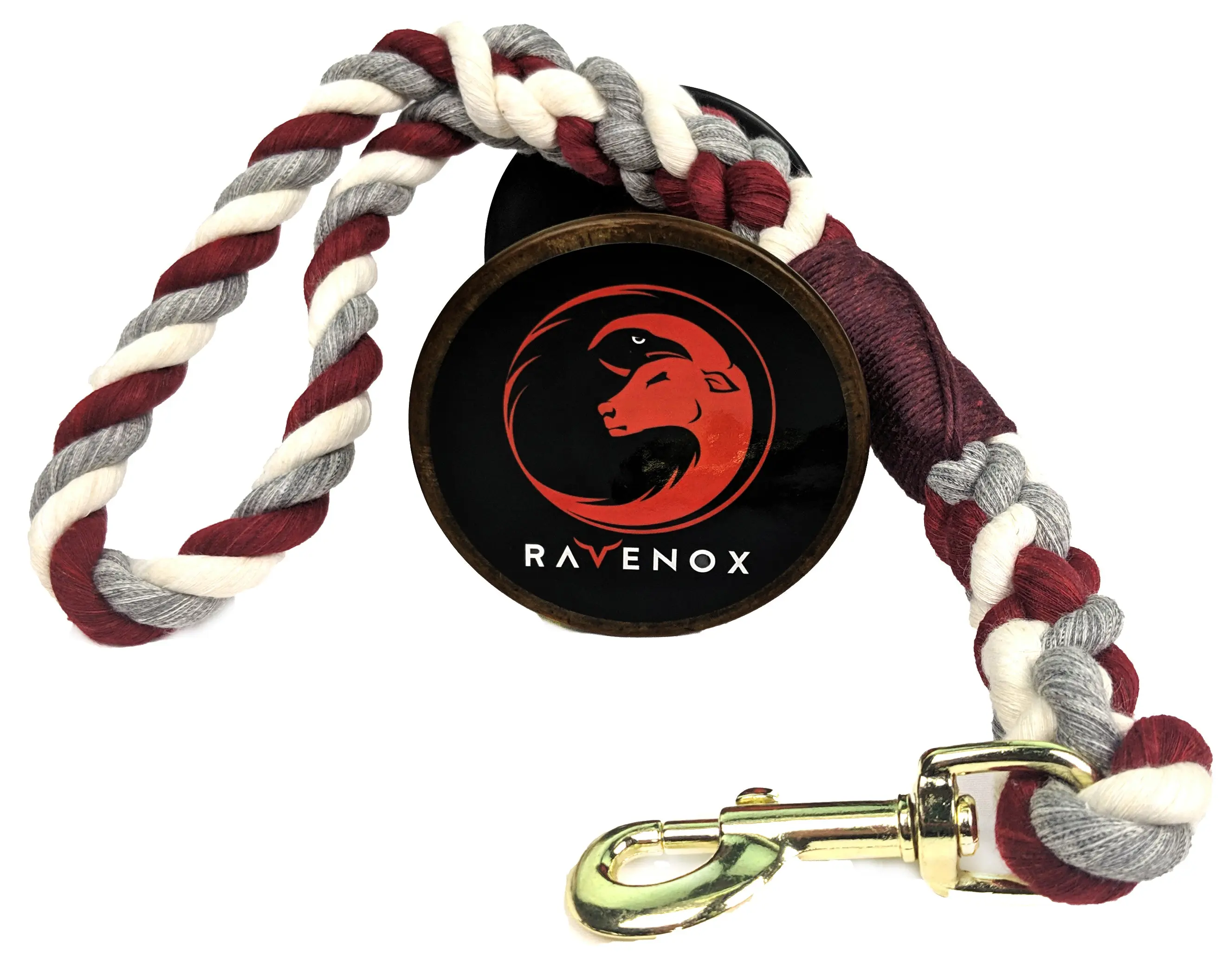 Burgundy, Silver & White