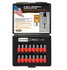 212 MAIN Montana Brand MB-64867 19-Pieces Drywall Screw Setter, Hand Tool Screwdriver