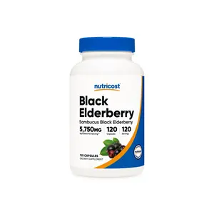 Nutricost Black Elderberry (Sambucus) Capsules