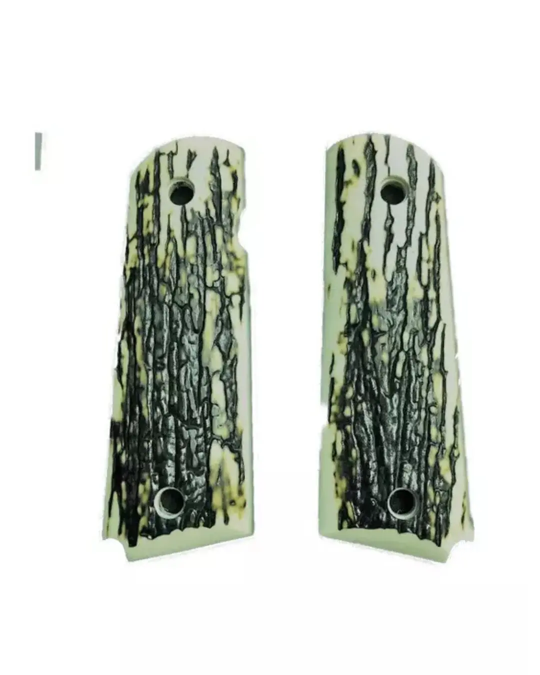 Premium Grips 1911 Compact Faux Mammoth Bark