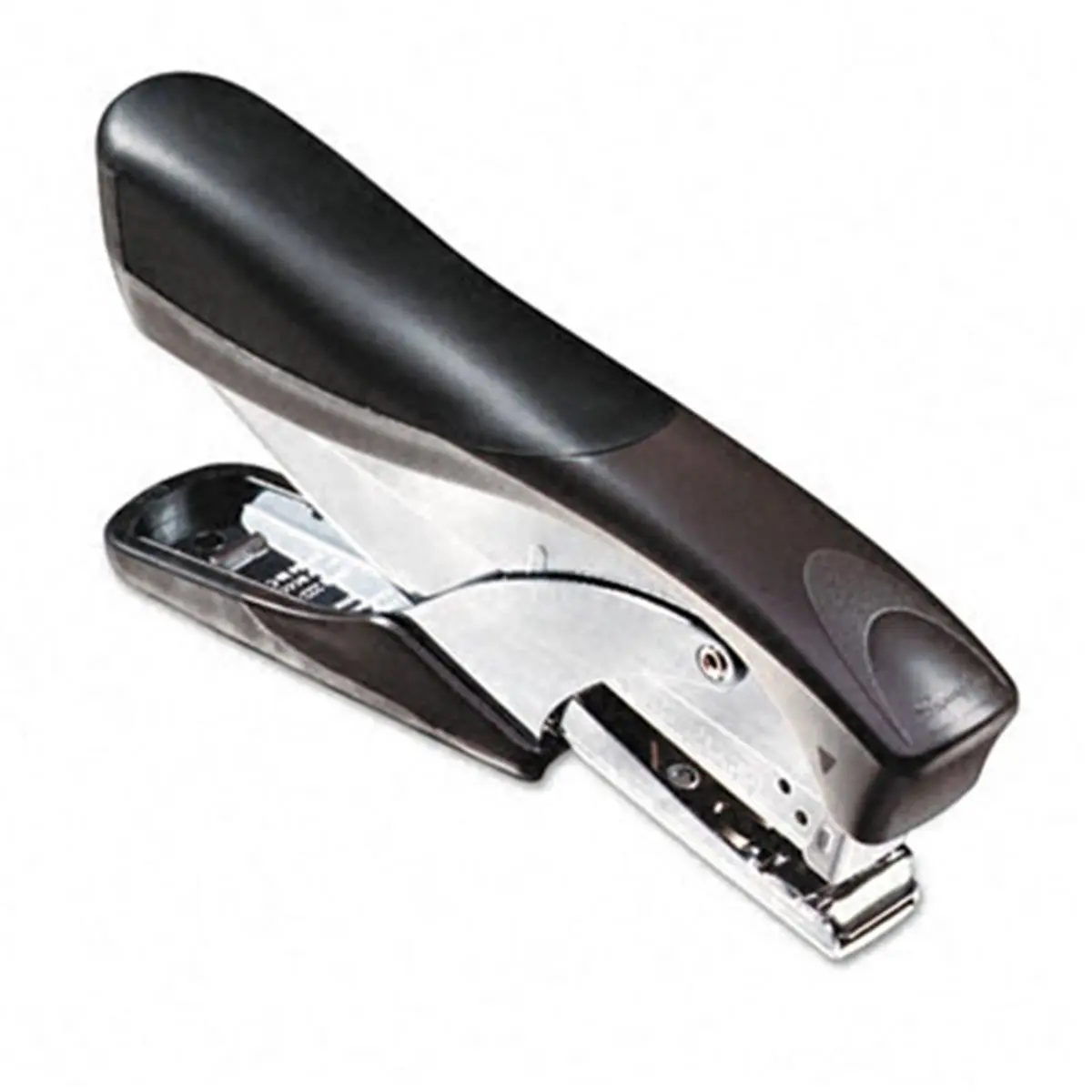 212 MAIN Durable Standard Top-Loader Hand Stapler - Chrome Steel Body, Safety Loop, 20-Sheet Capacity, 210-Staple Compatibility, Available in Black, Chrome, Dark Gray