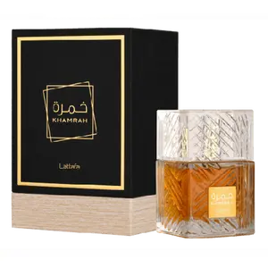 Khamrah EDP-100ml (3.4oz) by Lattafa - A Timeless Tale of Exquisite Aroma