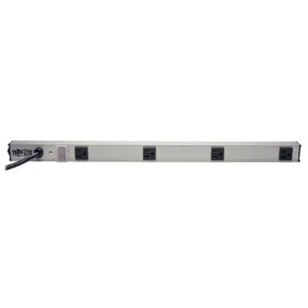Tripp Lite Vertical All-Metal Mountable Power Strip, 120V, 5-15R, 4 Multiple Outlets
