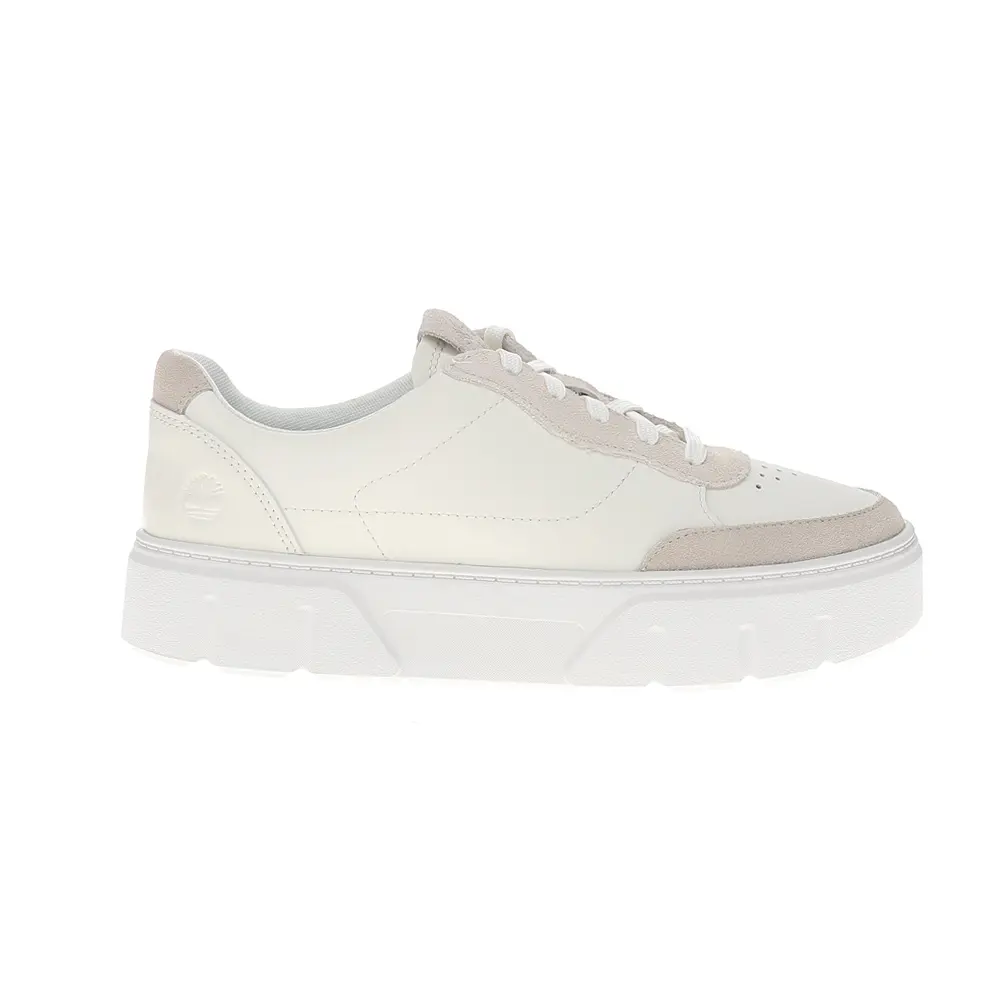 Timberland Womens Laurel Court Low Platform Sneakers Shoes Casual - Off White
