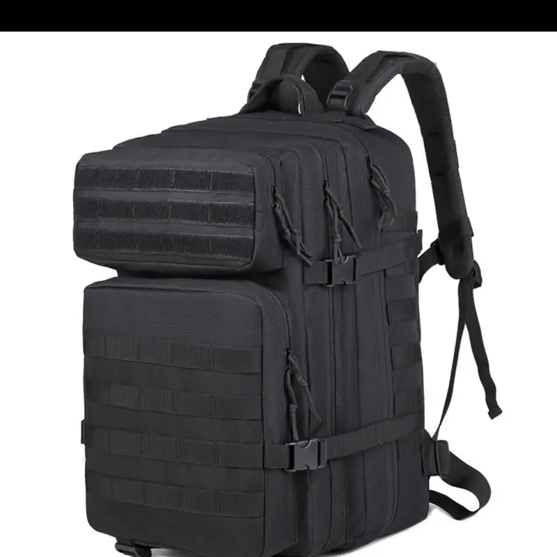 45L Waterproof MOLLE Military Tactical Backpack, Large-Capacity Assault Pack for Army Use