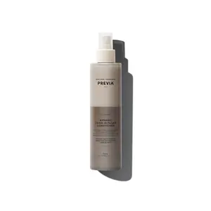 PREVIA Hydrating Biphasic Leave-In Conditioner Spray | Moisturizing & Anti-Frizz Reconstructive Treatment with White Truffle | Detangle & Repair Dry Damaged Hair | Vanilla & Bergamot Scent | 6.7 oz