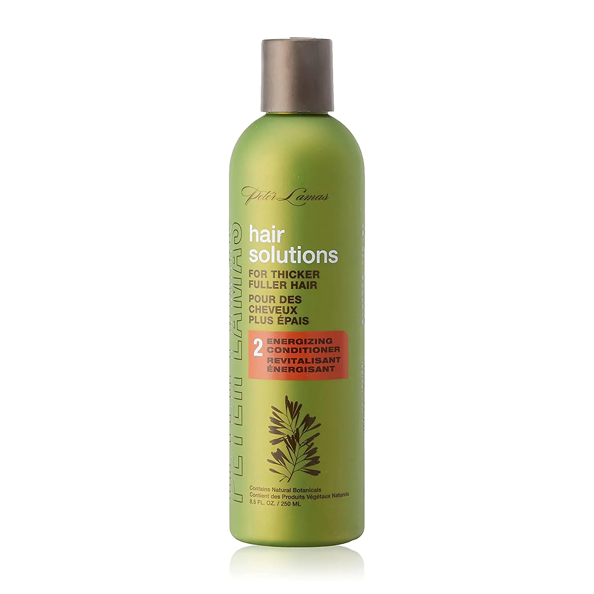 Peter Lamas Hair Solutions Energizing Conditioner, Peach-Ginger Root-Biotin-Proteins Blend Formula, Paraben-Free, Hydrates, Nourishes, Strengthens Hair