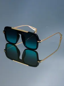 New Fashion Retro Rectangular Glasses, High-Quality Metal Frame, Unisex Casual Daily Wear, Simple Versatile Decoration Eyewear, Stylish Glasses