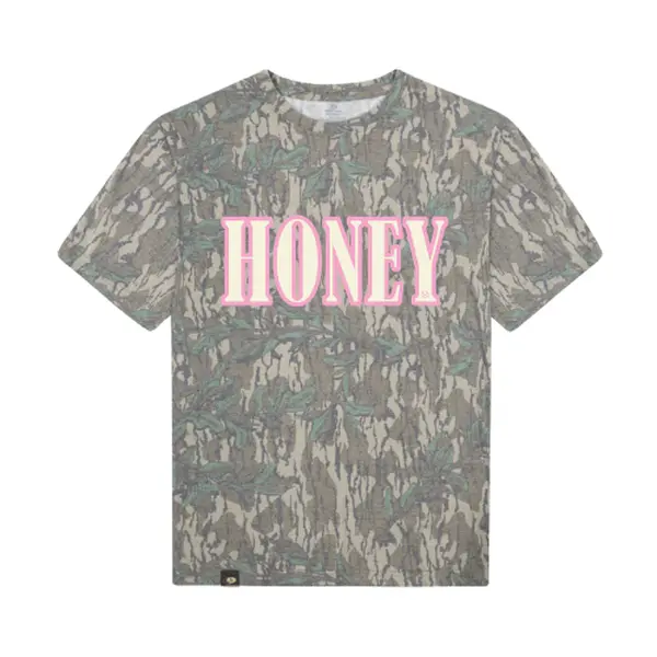 Honey MadHatter's True to Size T-Shirt - Short Sleeve, Round Design, Comfortable Fit, Ideal for Casual Wear
