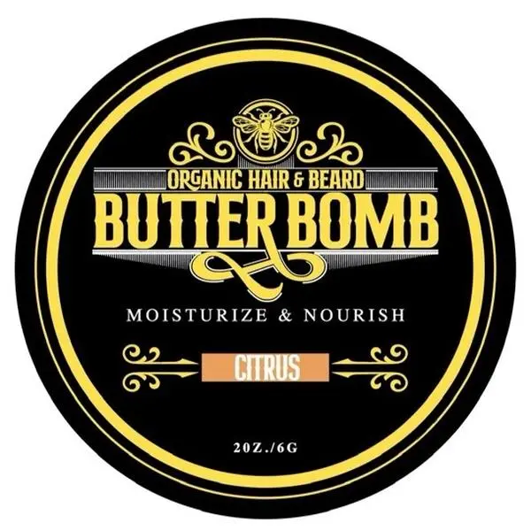 Butter Bomb Organic Hair and Beard Butter