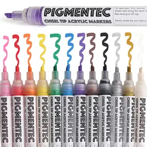 Acrylic Markers - Chisel Tip