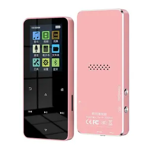 Student English Metal Bluetooth MP3 Portable Touch Screen Sports MP4 Music Player Full Screen