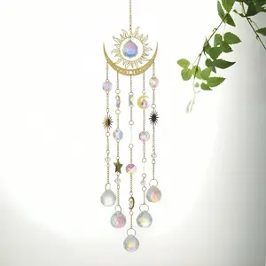 The Crystal Sun Catcher- Decorative Hanging Ornament Star Patched Design Window