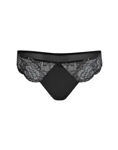 Vicky Brazilian Black Plus Panty