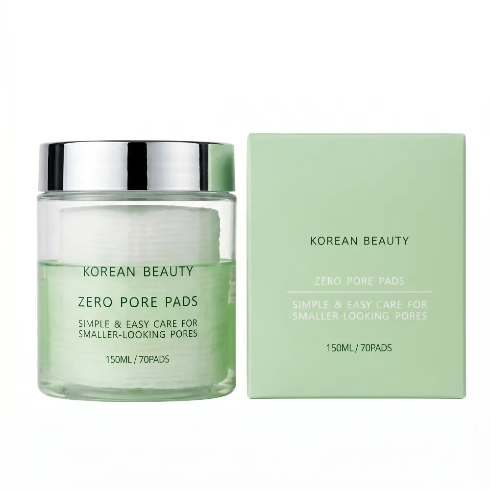 Korean Skincare AHA/BHA Dual-Action Toner Pads - Lavender Soothing Formula for Sensitive Skin - Dewy Hydration, Pore Cleansing, Blackhead & Blemish Reduction - 70 Gentle Textured Exfoliating Pads