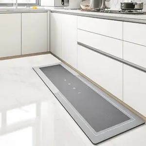 Super Absorbent Bathroom Mat - Quick Drying, Non-slip Rubber Backing, Soft Bathroom Carpet, Safe and Comfortable