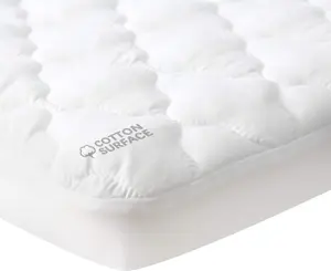 Waterproof Pack and Play Mattress Pad Sheets Fitted (Cover Only), Cotton Fabric Pack and Play Protector, Fits Graco Play Yard, Baby Mini Crib Sheet Cover