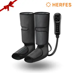 [Limited Release] Nekteck Leg Massager with Air Compression for Circulation and Relaxation, Foot and Calf Massage Machine with Hand-held Controller Helpful for Vericose Veins, Fatigue, Cramps, Swelling, Edema, TikTokShopHolidayHaul Christmasgift
