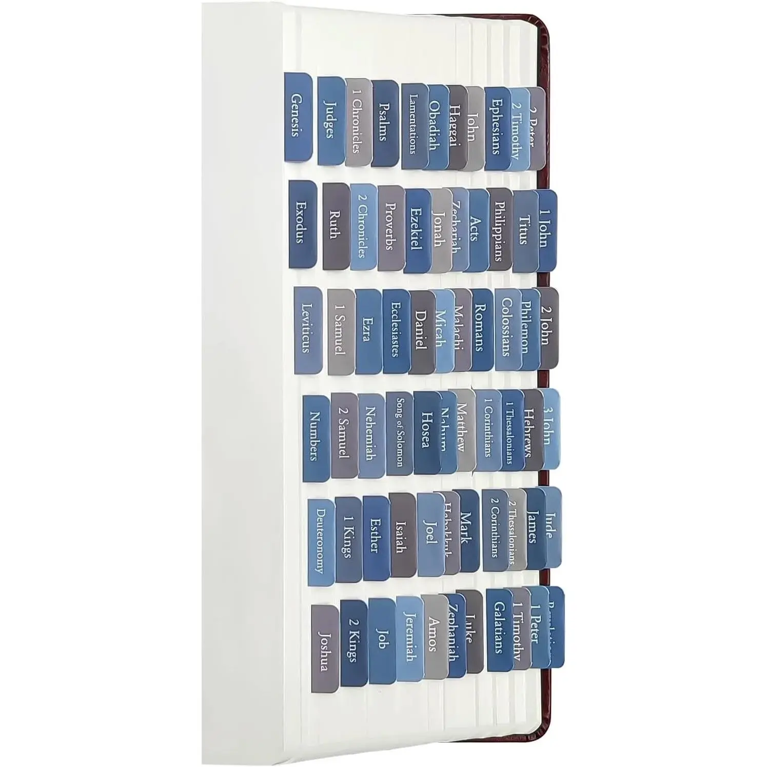 Bible Tabs, Bible Study Supplies, Laminated Bible Journaling Tabs for Men Women, Large Print Bible Labels Index Tabs, Bible Book Accessories for Personalized Bible