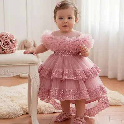beauty pageant dresses for babies Amazon.com: Jenniferwu Infant Toddler Baby Newborn Little Girl's Pageant  Party Birthday Dress G588 Green 0-3Months: Clothing, Shoes & Jewelry