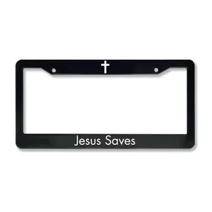 Jesus Saves | Christian License Plate Frame Pack, Car Accessories