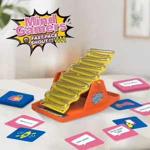 Fun Interactive Board Game Set, 144 Cards Seesaw Quiz Game, Family Parent-Child Interaction, Perfect for Home Entertainment