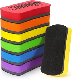 6 Pack Dry Erase Eraser  Whiteboard Dry Erase Eraser for White Board, White Board Erasers for  Classroom, 6 Colors