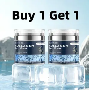 【BUY 1 GET 1】Collagen Men's Anti-Aging Wrinkle Cream, Men'sFace Moisturizer Cream 50g, Skin Firming andTightening Lotion, Firming Hyaluronic AcidMoisturize Men's Retinol Moisturizing Cream Daily Gentle Nourishing Repair Sensitive Moisture Hydrating