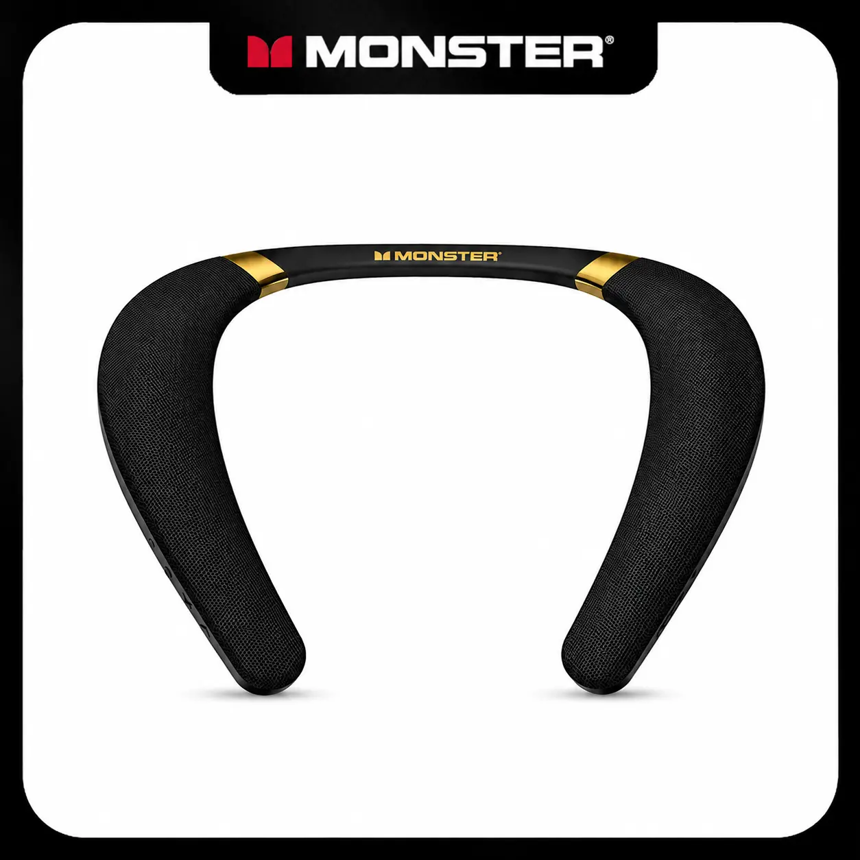 Monster Boomerang Wearable Bluetooth Speaker, Bluetooth 6.0, 165H Playtime, IPX7 Waterproof, Dual Microphones, Surround Sound, Neckband Speaker for Home, Gaming, TV, Work & Travel- SummerWins - DealsForYouDays