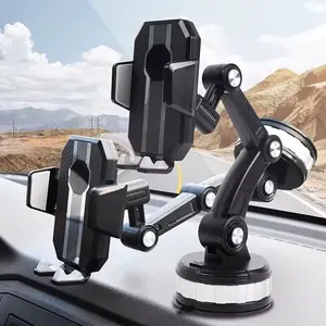 Universal Car Phone Holder – 360° Adjustable Dashboard & Windshield Mount