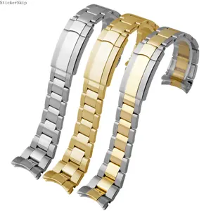 2026 Men Heavy-Duty 316 Stainless Steel Watch Band, Fashion Durable Metal Replacement Strap, 20mm 21mm Universal Size, Classic Stylish Wrist Accessory for Formal Business Daily Casual Wear, Trendy Choice for Modern Gentlemen