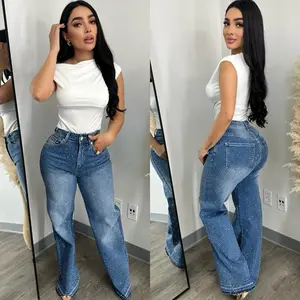 Ninel Rhinestone Jean