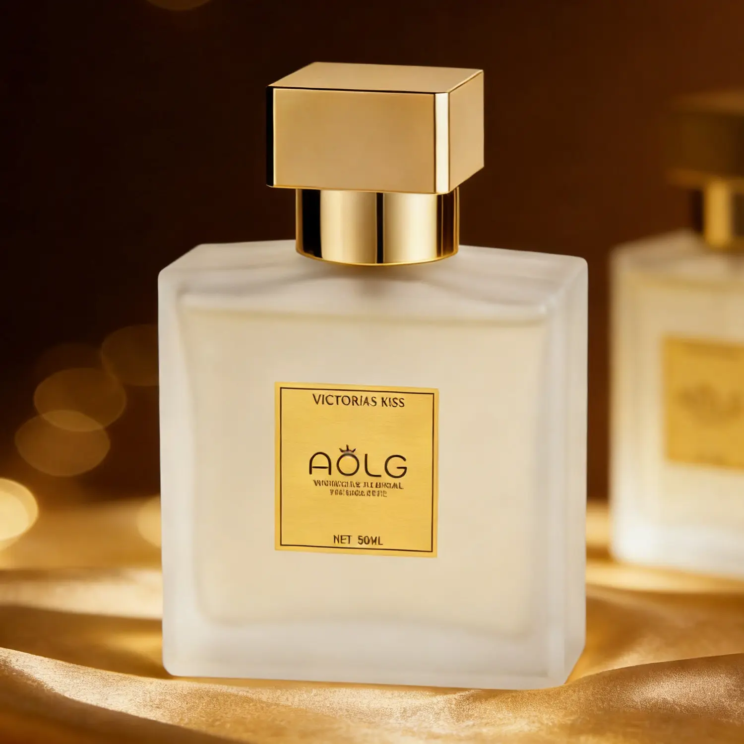 AOLG Victoria's Kiss Eau de Toilette, Long-Lasting Women's Fragrance with an Elegant Floral Scent of Bergamot & Vanilla, 1.7 oz (50ml), Elegant Floral Scents