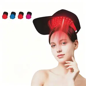 LED Light Therapy Hat for Hair Growth, Diode Light Therapy Cap for Hair Regeneration and Baldness, New Hair Growth Cap with Batteries, Quality Caps