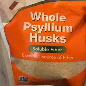 NOW Foods Whole Psyllium Husks, 16 oz (454 g)
