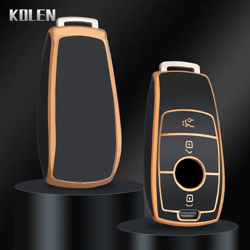 New TPU Car Remote Key Case Cover S For Mercedes Benz A C E S G Class GLC CLE CLA W177 W205 W213 W222 X167 AMG Accessories