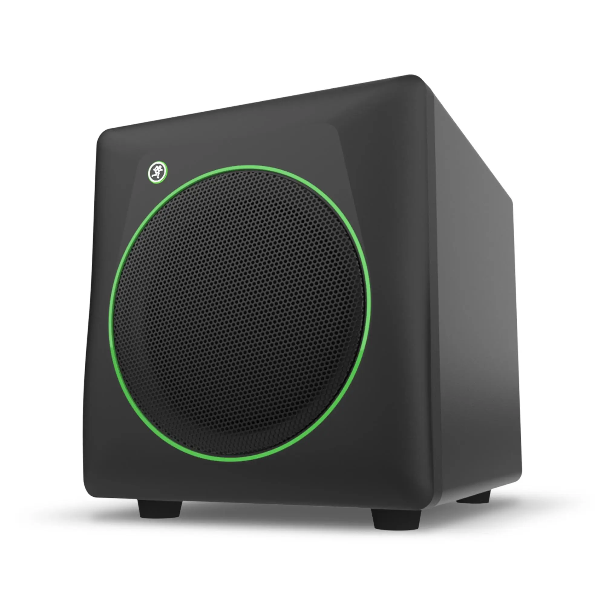 Mackie CR8SBT 8" Bluetooth Powered Subwoofer Speaker - Audio Device with Desktop Remote, TRS, RCA, Crossover Controls, Polarity Controls, Compatible with CR Series Studio Monitors, Bluetooth Connectivity Speakers, Immersive Gaming Use