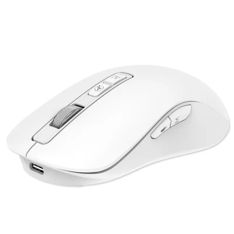 2.4G Wireless Bluetooth Dual-Mode AI Mouse Voice PPT Table Office Optical Mouse for Laptop