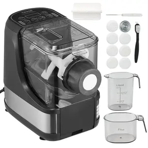 【Summervibes】VEVOR Electric Pasta Maker,  150W Automatic Noodle Maker Machine with 8 Pasta Shapes, 4 Intelligent Modes, 500g Flour Capacity Pasta Maker Machine with Measuring Cups, Cleaning Brush for Home Kitchen
