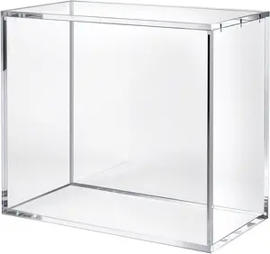 5mm Magnetic Acrylic Pokemon ETB Display Case, Ultra Clear UV-Resistant Collector Box with Anti-Yellowing Protection, Top-Loading Dustproof Storage Holder for Elite Trainer Box & Sealed Card Collection, Heavy Duty Display Protector with Secure Closure