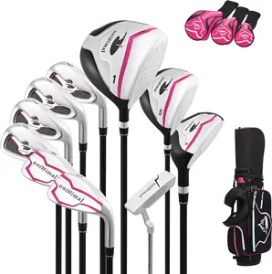 UNIHIMAL Women's Complete Golf Club Set with Golf Stand Bag Right-Handed 7/10/11 Clubs