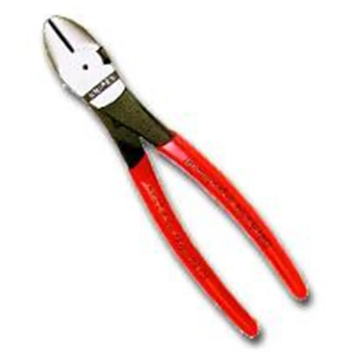 Knipex 7" Heavy-Duty PVC Diagonal Cutter Hand Tool - Vanadium Steel Blade, Induction Hardened, Plastic Coated Kitchen Scissors for Metal Wire Cutting (Enhanced Durability)